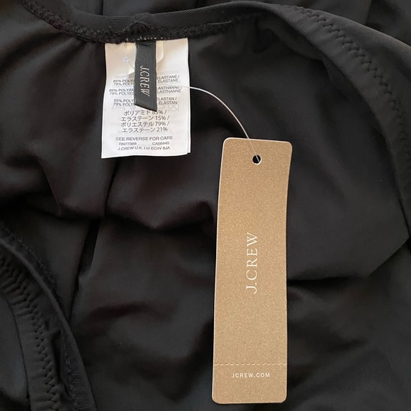 NEW J.Crew Plunging scoopback one-piece swimsuit - Picture 7 of 7